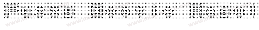 Fuzzy Cootie Regular字体转换